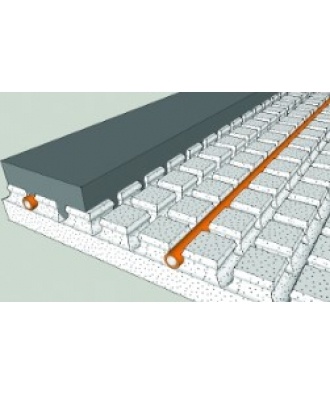Маты для водяного теплого пола QUADROFIX, 16 мм, 1000мм*1000мм*100мм