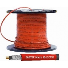 Греющий кабель EASTEC MICRO 10 - CTW, SRL 10-2CR M=10W, c пищевой оболочкой
