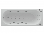 Ванна 170х70 акриловая Оберон Акватек с панелью+гидромассаж (слив слева)