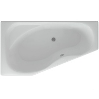 Ванна 170х95 акриловая Медея пустая, правая с фр. экраном. Слив слева