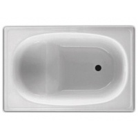 Ванна 105х70 стальная BLB Europa без ножек с сиденьем