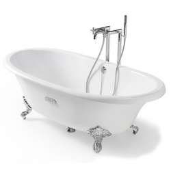 Ванна 170х85 чугунная ROCA Newcast White