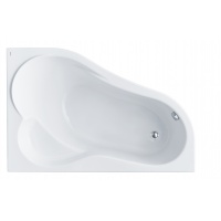 Ванна 150х100 акриловая Santek Ибица правая на каркасе