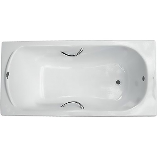 Ванна чугунная ROCA HAITI 170х80 с противоскользящим покрытием, без ручек купить в интернет магазине Санрай73