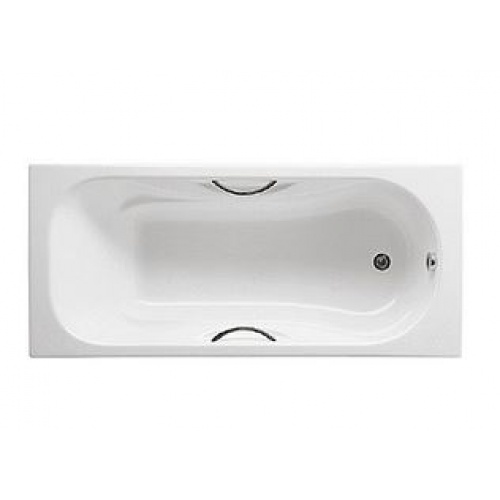 Ванна чугунная ROCA MALIBU 150х75 с противоскользящим покрытием, без ручек купить в интернет магазине Санрай73