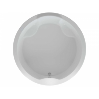 Ванна 180x180 акриловая Аура с каркасом и экраном Акватек