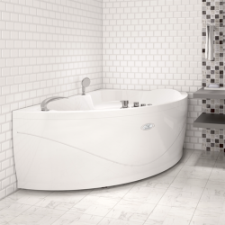 Ванна 168х120 акриловая Radomir Алари правая + панель+ каркас