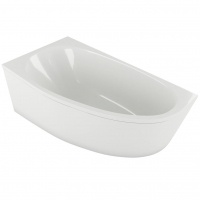 Ванна 150х90 акриловая ДИВА левая Акватек+каркас+панель+сифон