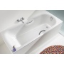 Ванна 170х75x41 стальная KALDEWEI Saniform Plus Star mоd.336 + отв. под ручки