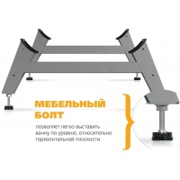Подставка 120х70 опорная к ваннам ВИЗ (Antika, Donna ванна)