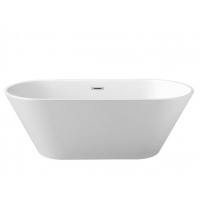 Ванна 168х76х58 акриловая Хорса отдельностоящая, со сливом и ножками Акватек