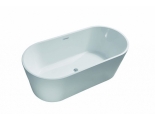 Ванна 180х80х60 акриловая ОВО отдельностоящая, со сливом и ножками Акватек