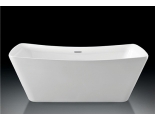 Ванна 178х80х63 акриловая Верса отдельностоящая, со сливом и ножками Акватек