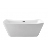 Ванна 178х80х63 акриловая Верса отдельностоящая, со сливом и ножками Акватек