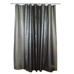 Шторка для ванны ZALEL 3D 180*180 с кольцами 100% EVA (винил) цветн