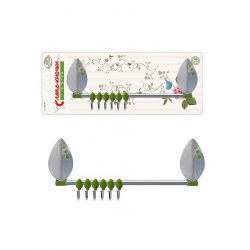 Слайд крючки Листок 6 шт
