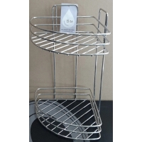 Полка 2-х Elite из нержавеющей стали AISI 304 2525-2