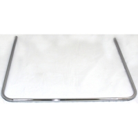 Карниз для ванны 1,00 х 1,00 х 1,00 П-образный хром цельнометаллический