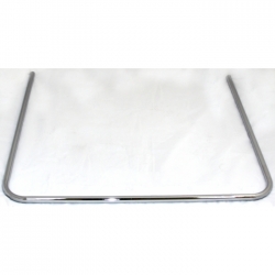 Карниз для ванны 1,00 х 1,00 х 1,00 П-образный хром цельнометаллический