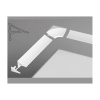 Универсальная декоративная планка 11/2000мм белая Ravak