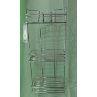 Полка прямая 3-х 20см Elite из нержавеющей стали SK20-3