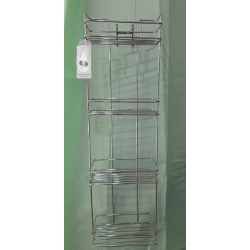 Полка прямая 4-х 20см Elite из нержавеющей стали SK20-4