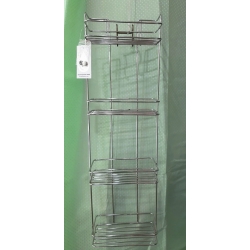 Полка прямая 4-х 35см Elite из нержавеющей стали SK35-4