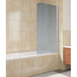 Шторка на ванну Vegas Glass EV Lux 0075 08 10 R профиль глянцевый хром стекло сатин