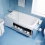 Экран под ванну Alavann SOFT 1,7 м МДФ белый, 3 двери откидные