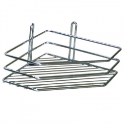 Полка угловая 1 ярус трапеция высокая 4895-1 СТК