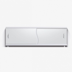 Экран под ванну Alavann Премьер 1,5 м белый, купе, с алюминиевой рамой