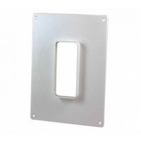 Площадка торцевая 205мм х 240мм вертикальная с фланцем 60мм х 120мм ФЛЕКС