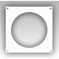 Накладка торцевая Ø125мм пластиковая Era