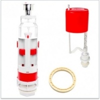 Арматура 1кн,хром, нижн\подвод, Инкоэр