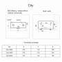 Водонагреватель 3.5kw проточный City 3500 THERMEX