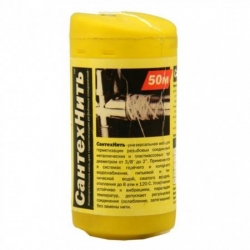 Нить для герметизации резьбы СантехНить 50м туба