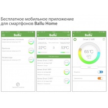 Водонагреватель Ballu Smart WiFi BWH/S 50