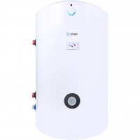 Бойлер 200л STOUT комбинированный, 1 теплообменник, ТЭН 3кВт, напольный