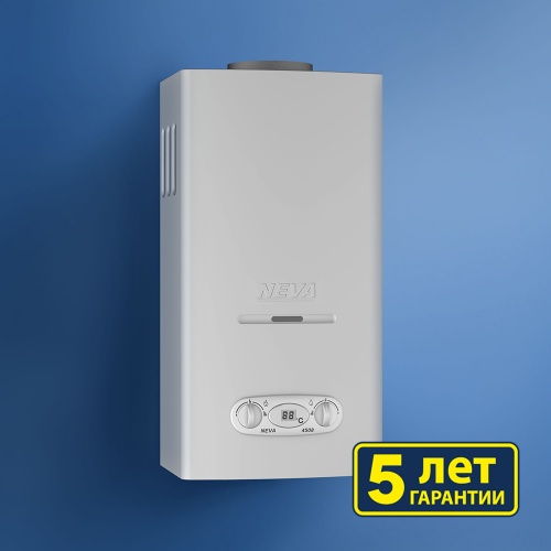 Водонагреватель газовый NEVA 4506 серебро купить в интернет магазине Санрай73