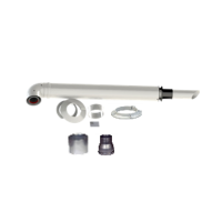 Комплект коаксиальный Ø60/100 мм, L=750 мм