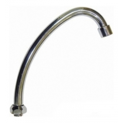 Излив для смесителя для кухни Казань 38-203, круглый, короткий