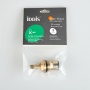 Кран-букса керамика 180°, 20 шлицов IDDIS 998CR511SM G 1/2, M24, h=51 мм