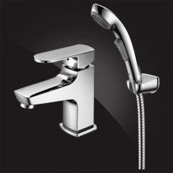 Смеситель для умывальника с гигиеническим душем Elghansa SCARLETT 16B2225 однорычажный