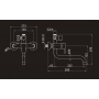 Душевая система Elghansa SHOWER SET 2308883-2L Set-21, однорычажная, излив, стойка, верхний и ручной