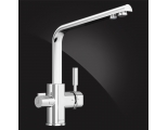 Смеситель для кухни Elghansa KITCHEN Pure Water 5604632, выход для фильтра, высокий излив, рычажный
