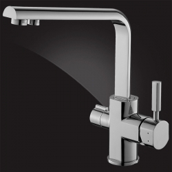 Смеситель для кухни Elghansa KITCHEN Pure Water 5604632, выход для фильтра, высокий излив, рычажный