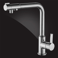 Смеситель для кухни Elghansa KITCHEN Pure Water 5698224, выход для фильтра, высокий излив, рычажный