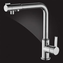 Смеситель для кухни Elghansa KITCHEN Pure Water 5698224, выход для фильтра, высокий излив, рычажный