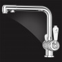 Смеситель для кухни Elghansa KITCHEN Pure Water 56A5740, выход для фильтра, высокий излив, рычажный