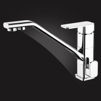 Смеситель для кухни Elghansa KITCHEN Pure Water 56B2235, выход для фильтра, длинный излив, рычажный